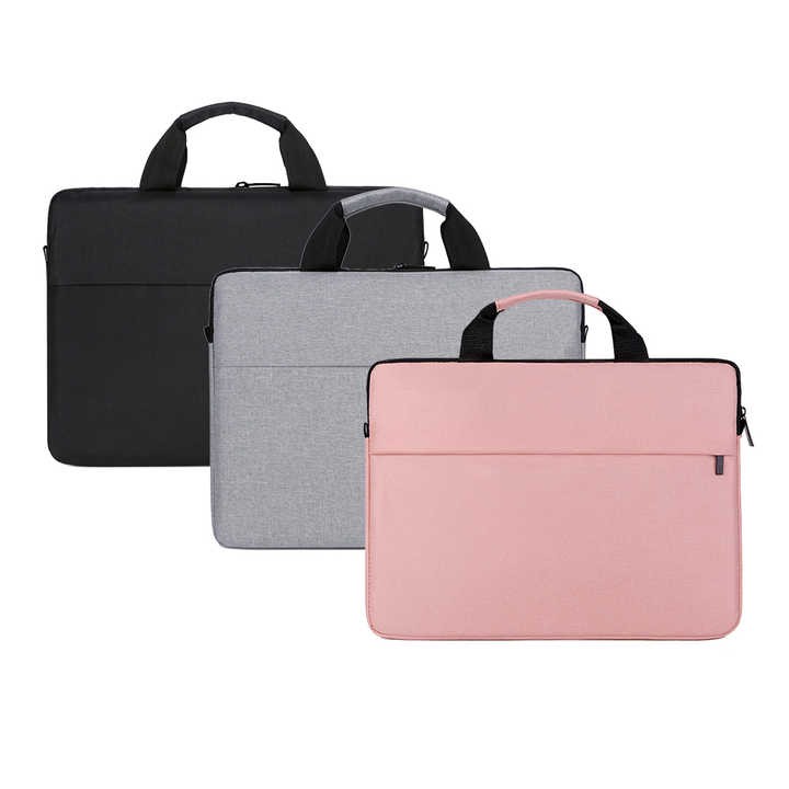 Custom 13/14/15/15.6 Inch Portable Waterproof Canvas Laptop Bag for Men Women Computer